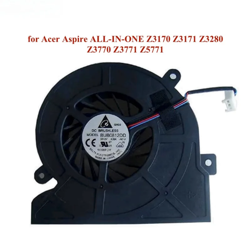 For Acer Aspire Z3170 Z3171 Z3280 Z3770 Z3771 Z5771 Radiator DC12 AIO CPU Fans