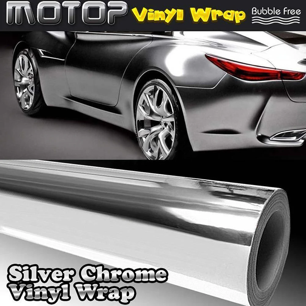 

1pc Car Body Styling Film Auto Body Covering Film Car Chrome Mirror Vinyl Wrap Film Stickers Car Exterior Accessories