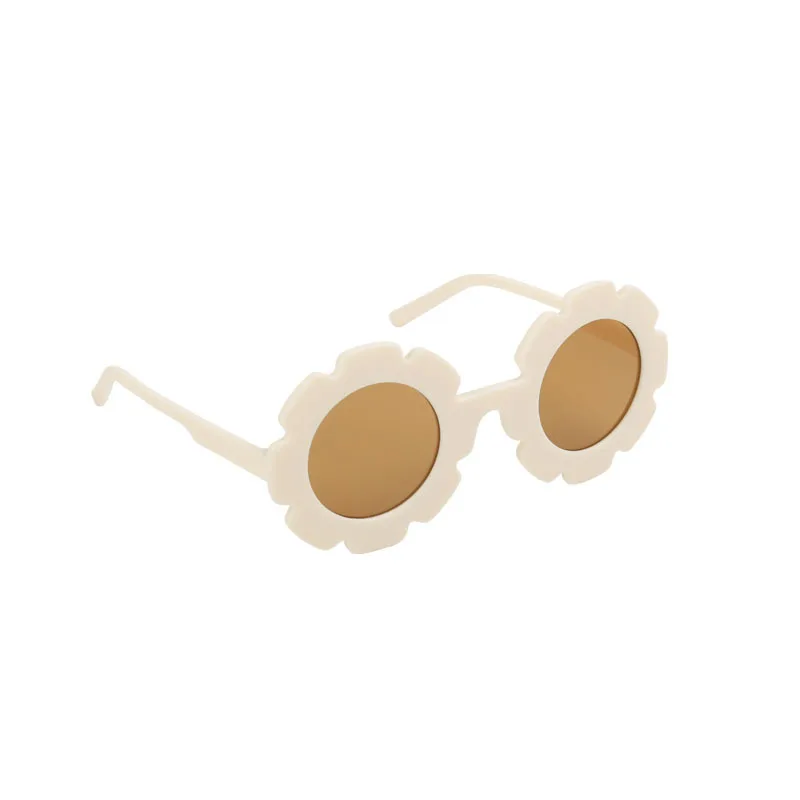 Nowe urocze wielokolorowe okulary przeciwsłoneczne w kształcie słonecznika dla chłopców i dziewcząt, okulary przeciwsłoneczne w stylu outdoorowym odporne na promieniowanie UV, okulary dla dzieci — zdjęcie 7