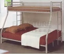 Hot selling bunk bed double metal bunk bed attic school dormitory universal family metal bunk bed