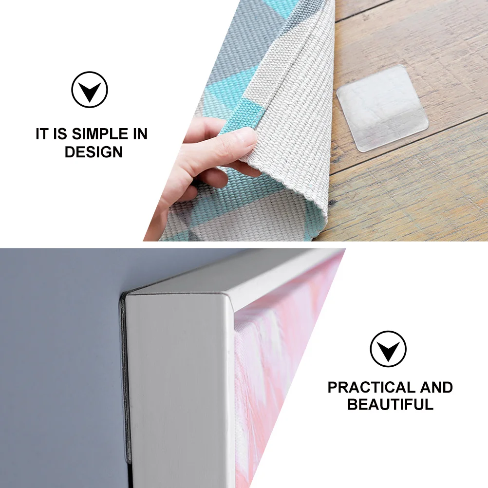 

20Pcs Double Sided Tape Stickers Transparent Adhesive for Wood Glass Metal Plastic No-Trace Waterproof Fixing Sticker