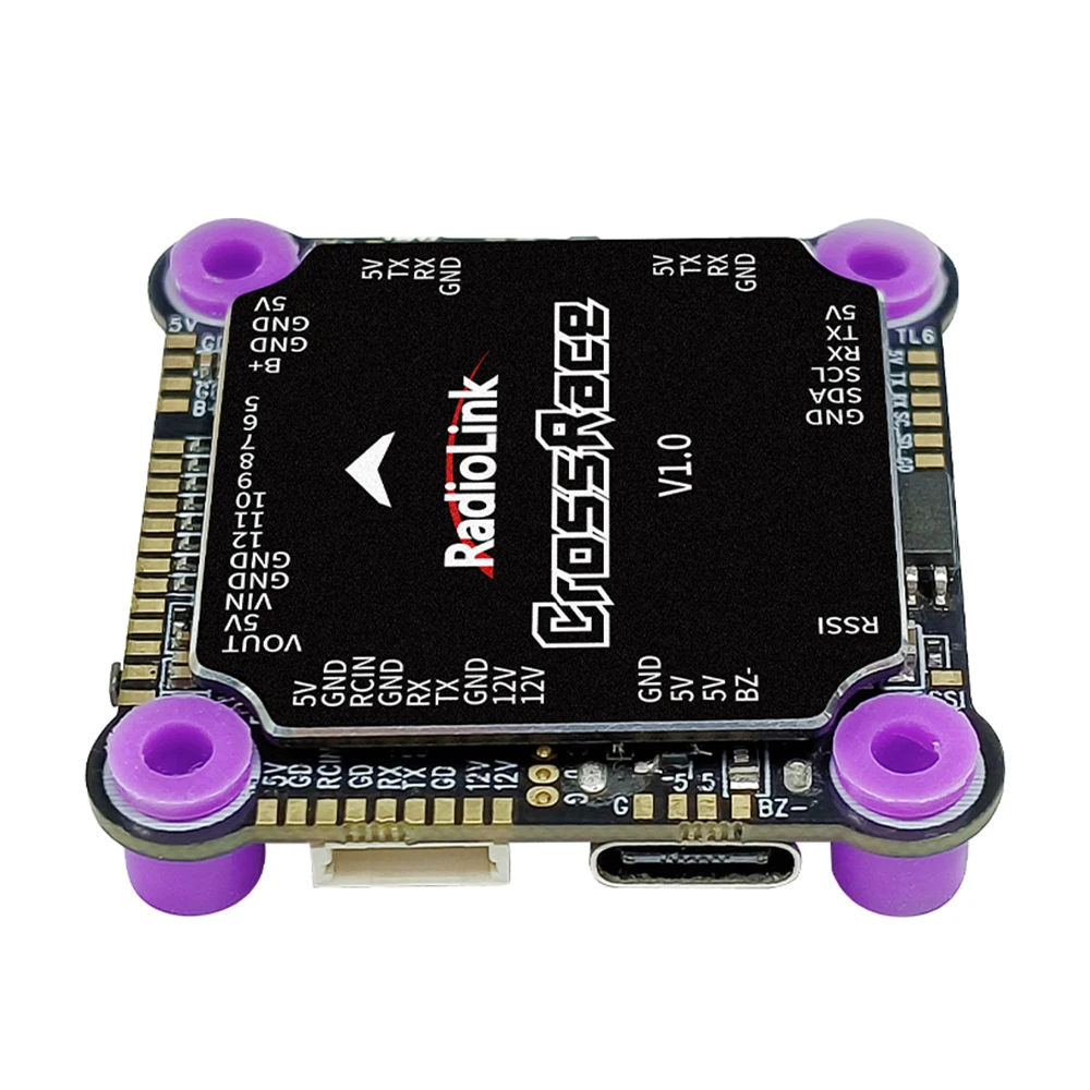 Radiolink CrossRace Flight Controller Built-in OSD Combine APM and Betaflight Support Analog Digital HD & 60A BL_S 4in1 ESC Comb