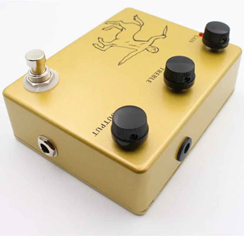 pedaleira guitarra Handmade Clone Klon Centaur Guitar Pedal GOLD PROFESSIONAL OVERDRIVE  pedal guitarra