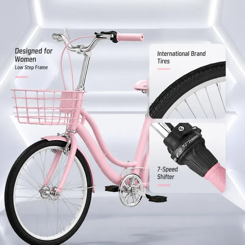 Permanent Commuter Bicycle Adult Unisex Portable To Work Variable Speed Bike