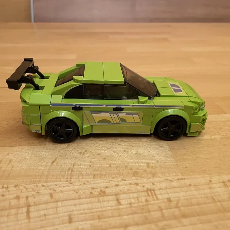 

MOC-150197 Новый классический культовый спортивный автомобиль 1990-х гонок, модель строительного блока, 285 деталей, игрушка в подарок на день рождения для мальчиков и детей