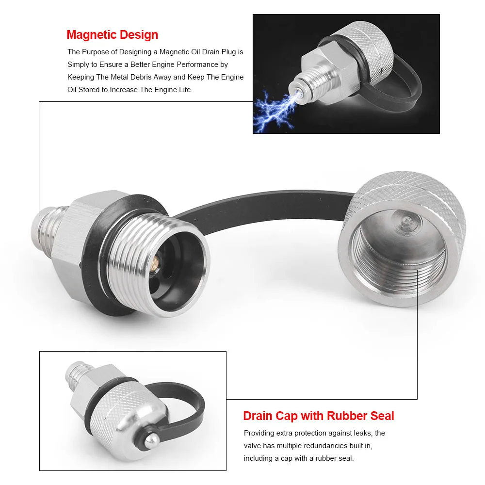 

Car Quick Twist Oil Drain Valve kit Fastest, Easiest, Cleanest Way to Change Oil for M14-1.50 - Stainless Drain Hose Attachment