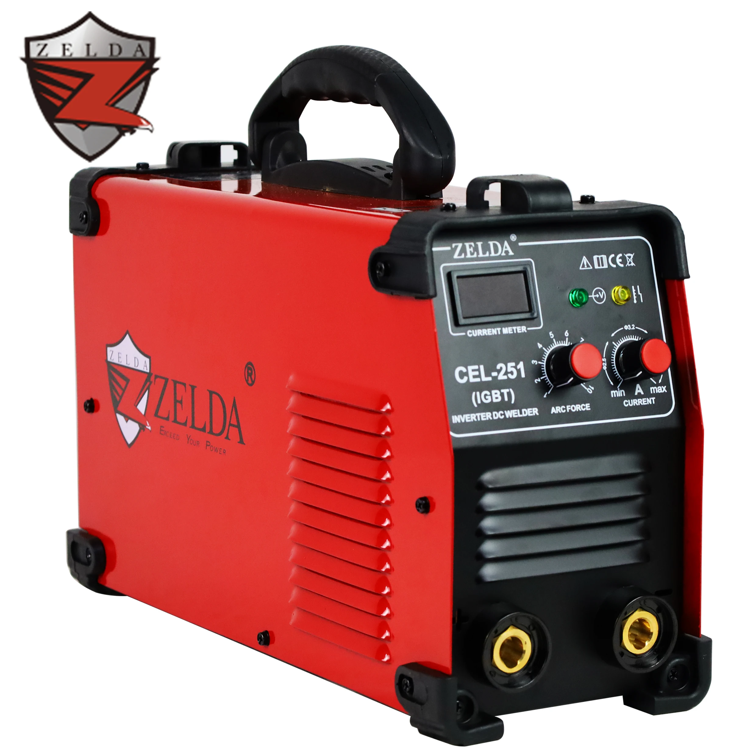 ZELDA Cellulose Elektrode MMA Lasmachine CEL-251 Inverter Lasmachine Soldadora De Arco