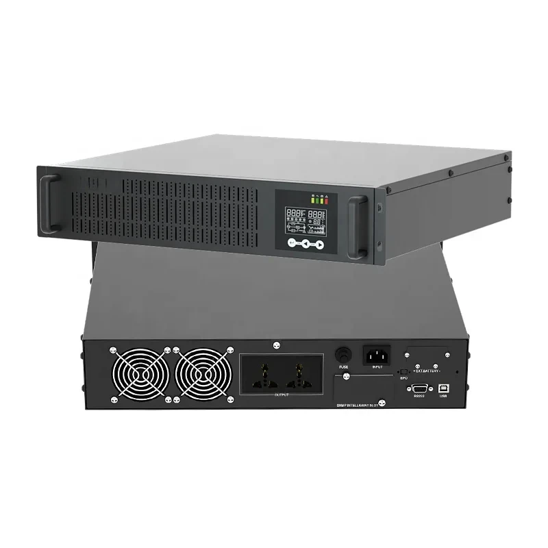 

Uninterruptible Power Supply 72V 2KVA 2KW PF1.0 Manufacturer VRLA Battery UPS with Rack Mounting