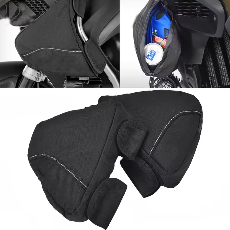 For R1200GS ADV LC R 1200 GS Crash Bar Bag Motorcycle Tool Placement Bag Frame Triple-cornered Package Toolbox
