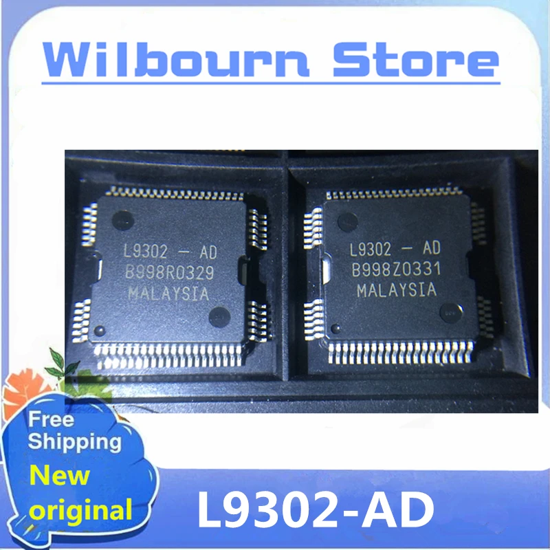 Free Shipping 10pcs/lot L9302 L9302-AD 64-HQFP New original stock