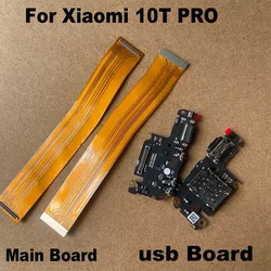 For Xiaomi 10T / 10T Pro 5G USB Charging Port Dock Connector Board Charger Main Board Mother Board Flex Cable Replacement