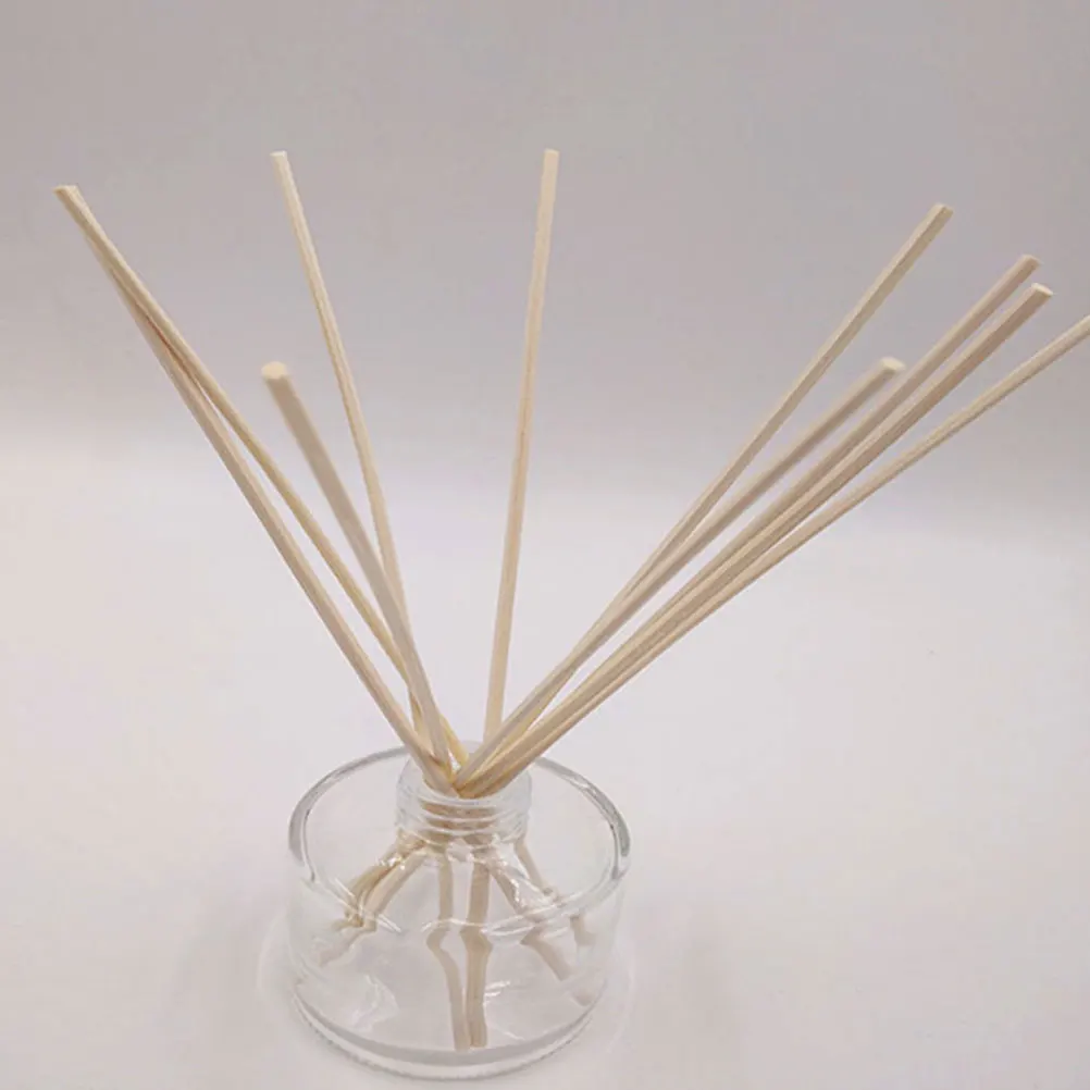 

50Pcs Aroma Diffuser Reed Sticks Natural Straight Essential Oil Reeds for Home Office Bathroom Bedroom Freshener Air Purifier