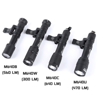 WADSN M640 M640C Tactical Surefire Flashlight AR15 Rifle Weapon Airsoft Light strobe Mlok Keymod Pictinny 20mm Rail Hunting Lamp