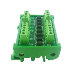 OP31C08 8CH DC 3.3V/5V/12V/24V NPN TO NPN (PNP TO PNP) Opto-isolated level conversion module