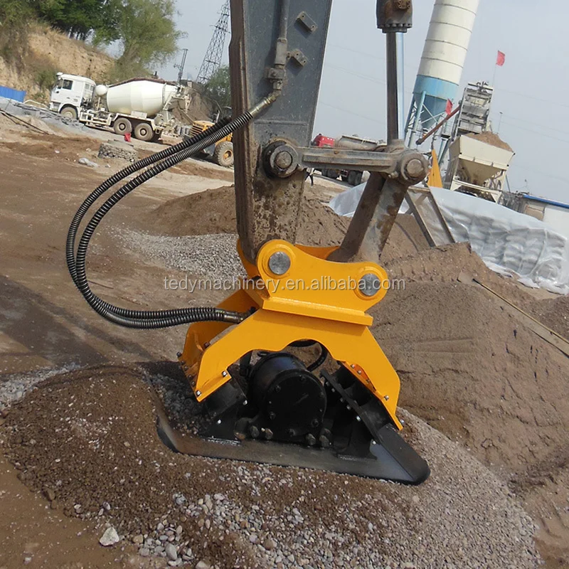 Small Excavator Mounted Hydraulic Mini Vibrator Plate Compactor