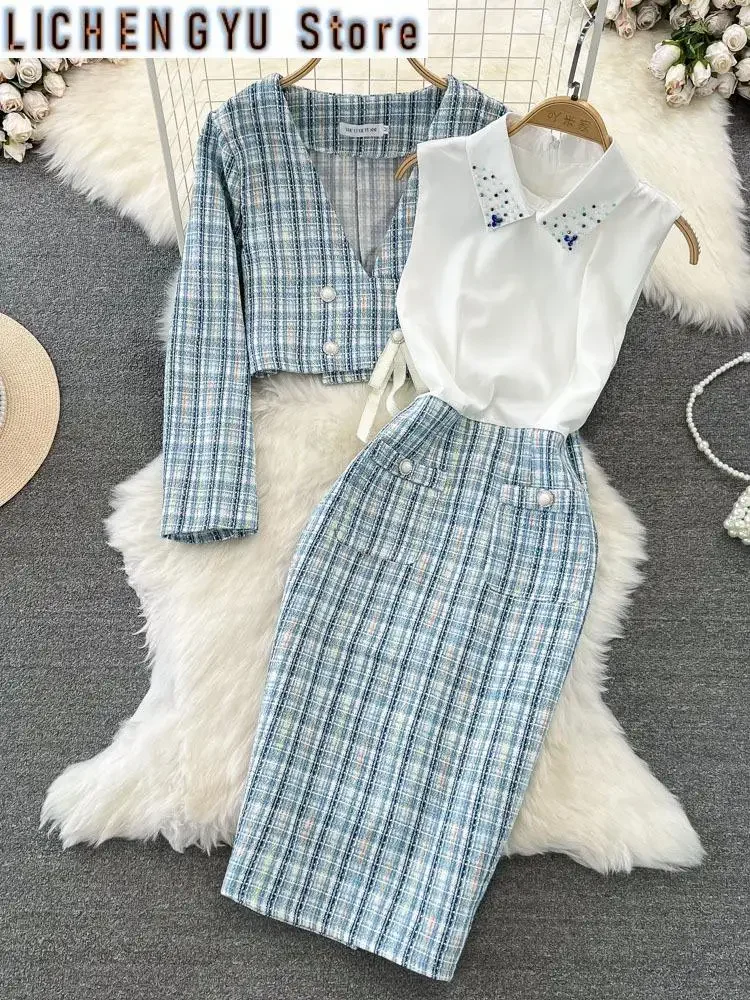 

Sweet Style Women's Long-sleeve Contrast Color High Waist Patchwork A-line Female Dress Autumn New Dresses