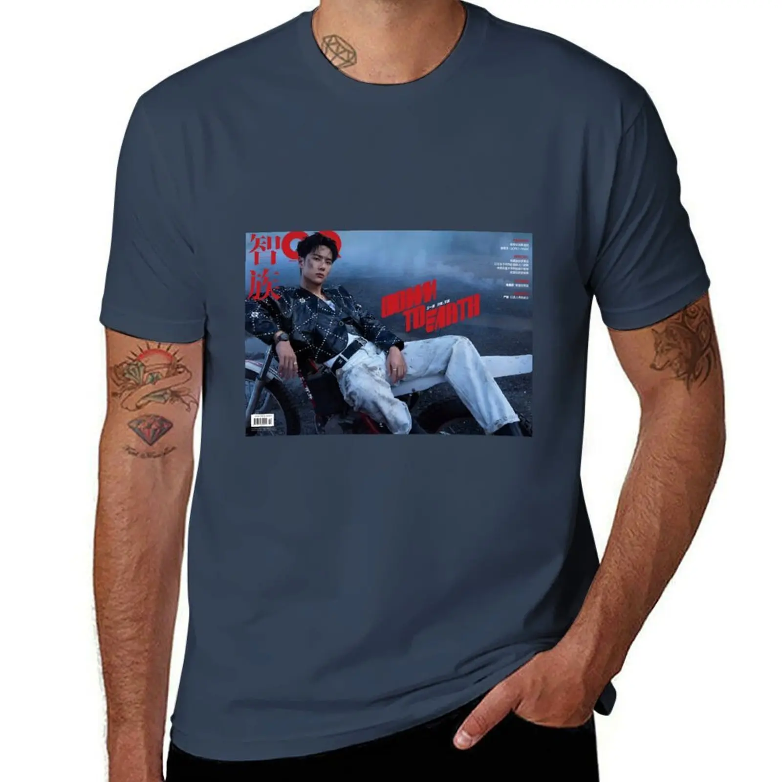 

Wang Yibo T-Shirt man t shirt designer man t shirts for men T-Shirt