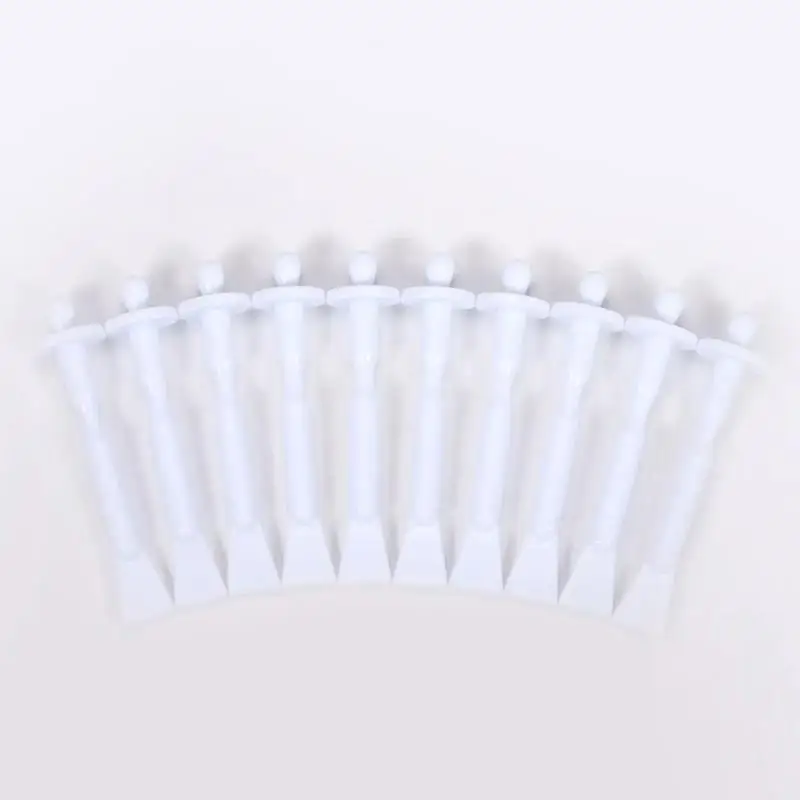 Nasal Hair Remover Cleaning Plastic Nose Wax Hair Removal Applicator Sticks 2 In 1 Double Head Wiping Sticks Wax Tool