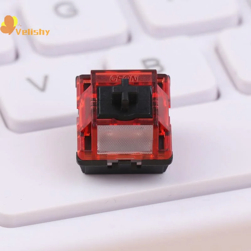 

Prelubed Geonworks Raptor HE V2 Switch Hall Effect Switches For Wooting Magnetic Keyboards Adapted To Wooting