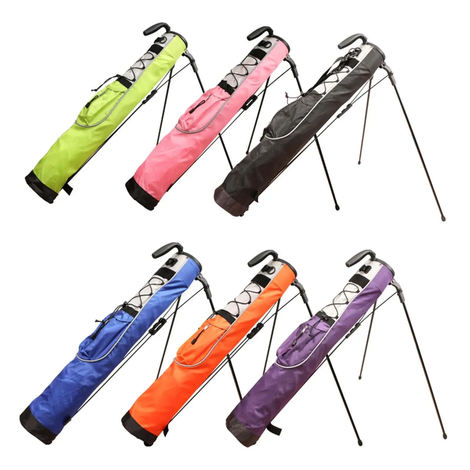 Golf Stand Bag Lightweight Waterproof Nylon Club Carrier Organizer for Men and Women Outdoor Golf Play