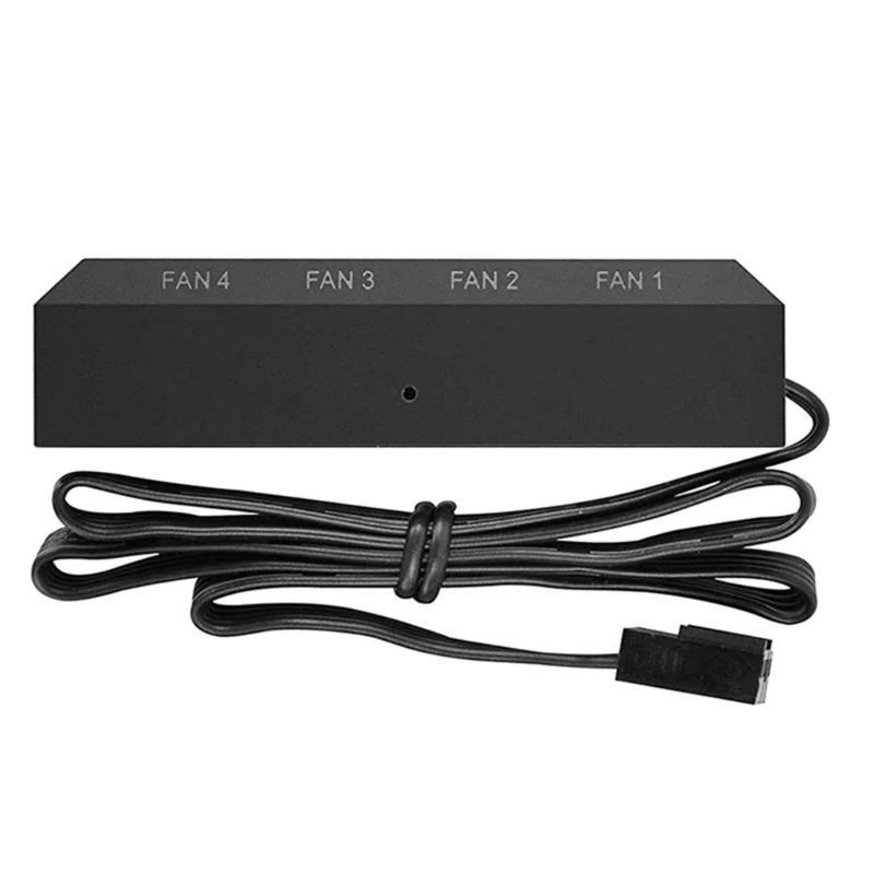 

1 to 4 PWM Fans Speed Controller for Computer Chassis 4 Pin 3Pin Cooling Adapter Drop shipping