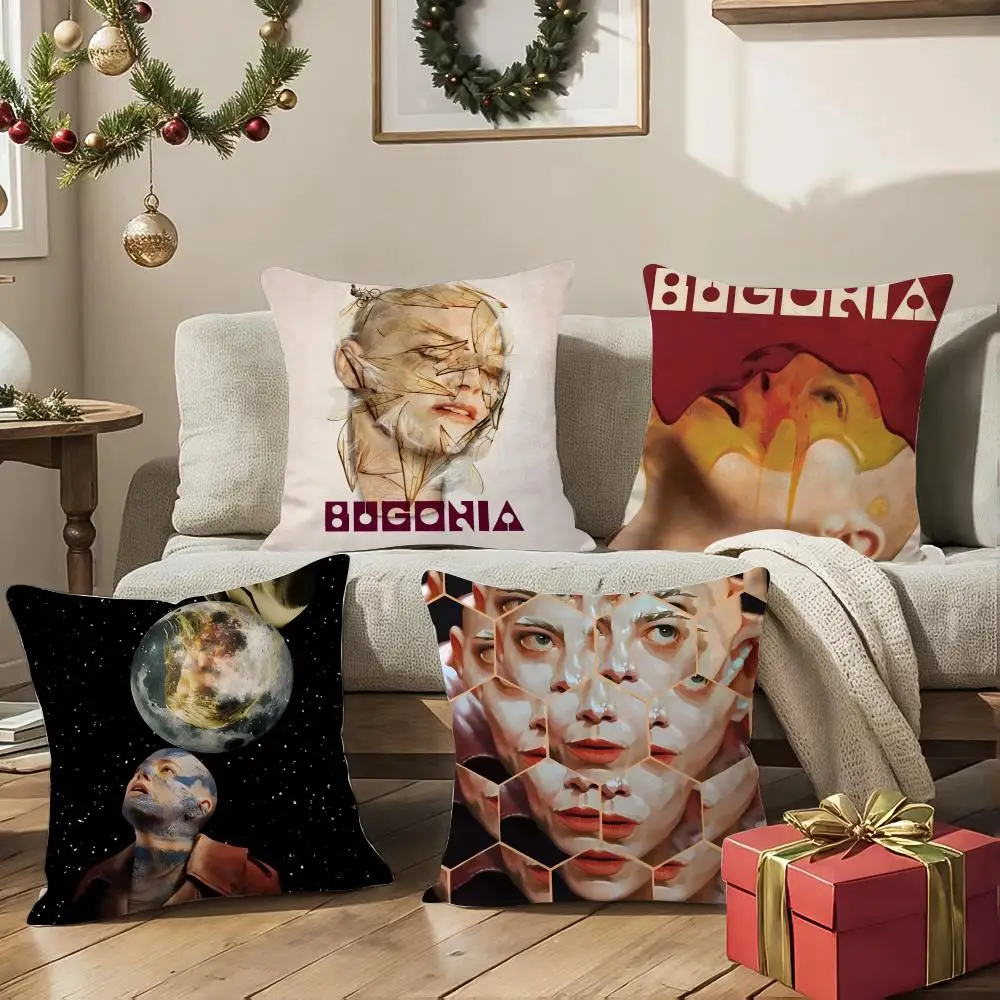 العلوم الكوميديا فيلم B-bugonia كيس وسادة حريري قصير أفخم مع سحاب غير مرئي الغبار غطاء وسادة أريكة للديكور المنزل