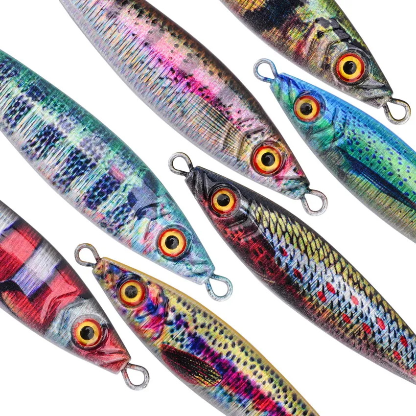 Metal Jig Lure With Spinning Blade Saltwater Slow Jigging Casting Lead Fish Lure Freshwater Sea Fishing Tackle For Bass Mackere view 4
