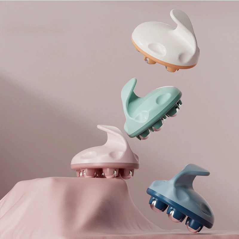 

‌7-Bead Massage Roller - Magnetic Meridian Brush for Slimming Waist & Legs Portable Muscle Relaxation Tool for Belly & Calf