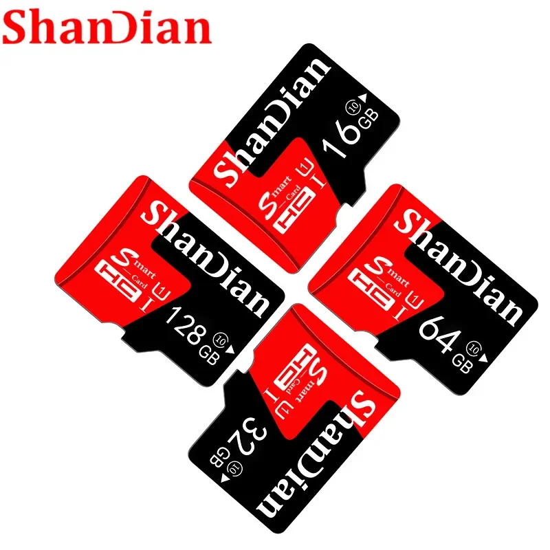 Công Suất Thực Thẻ Nhớ 128GB Thông Minh Thẻ SD TF 64GB Flash SDcard 32GB XC/HC Class 10 Đèn Led Cho Điện Thoại Thông Minh Camera 16GB 8G