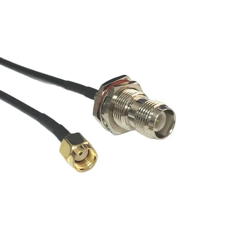 WIFI Antenna Adapter RP-SMA Male Switch RP TNC Female Pigtail Cable RG174 20cm 8