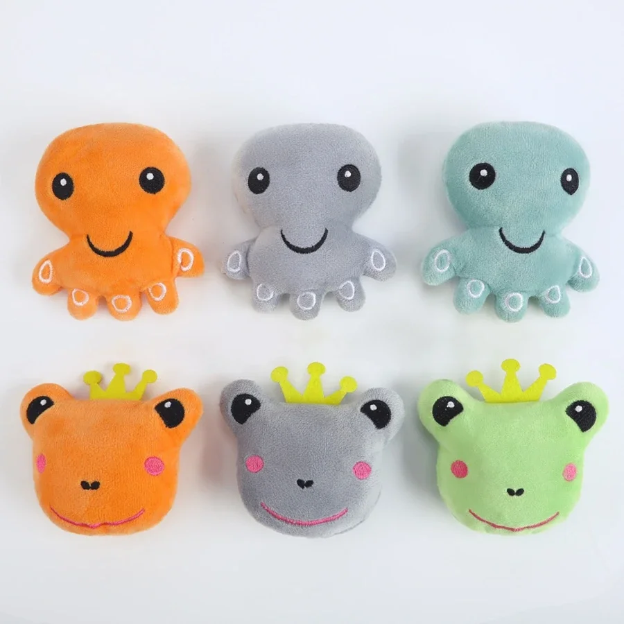 1 cat toy cartoon octopus plush toy contains a cat mint plush toy