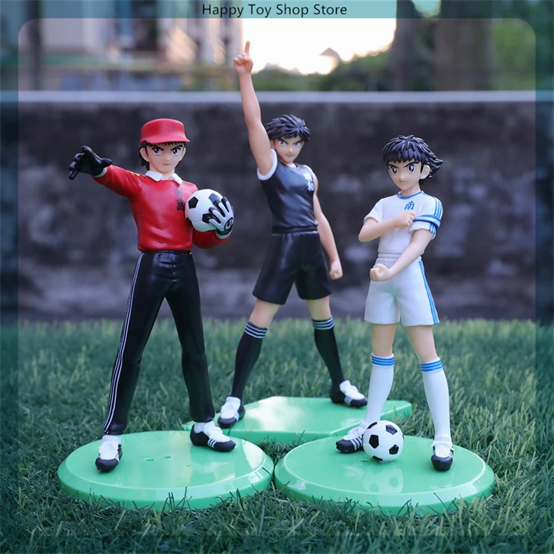 Капитан Цубаса Коджиро Цубаса Гензо Аниме Фигурка Модель Статуя Мальчики Коллекция Настольное Украшение Орнамент Игрушки Gifs