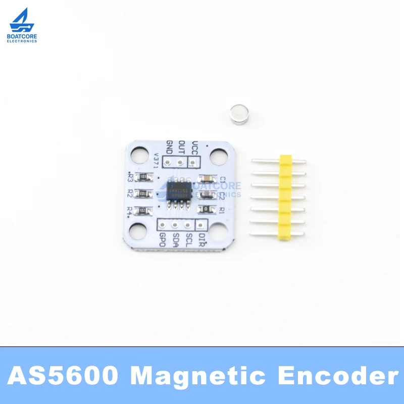 1PCS AS5600 Magnetic Encoder Module 12bit Angle Sensor Magnetic Induction High Precision for Arduino