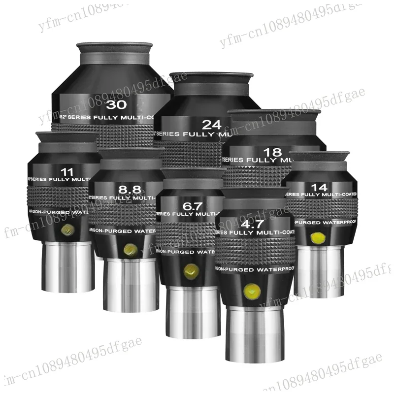 Explore Scientific 82° Series Wide Angle Eyepiece-ES4.7mm 6.7Mm 8.8Mm 11Mm 14Mm, Argon Filled, Waterproof And Mildew Resistant