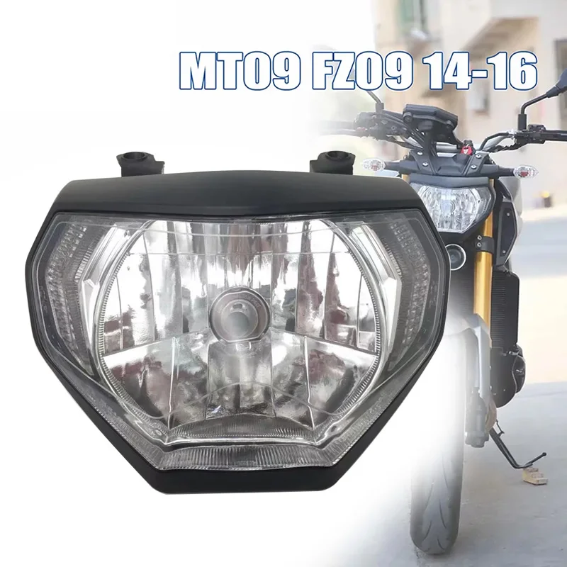 

Headlights MT09 2014 2015 2016 Head Lamp LED Assembly DRL Projector MT-09 MT 09 FZ09 Waterproof Motorcycle Accessories