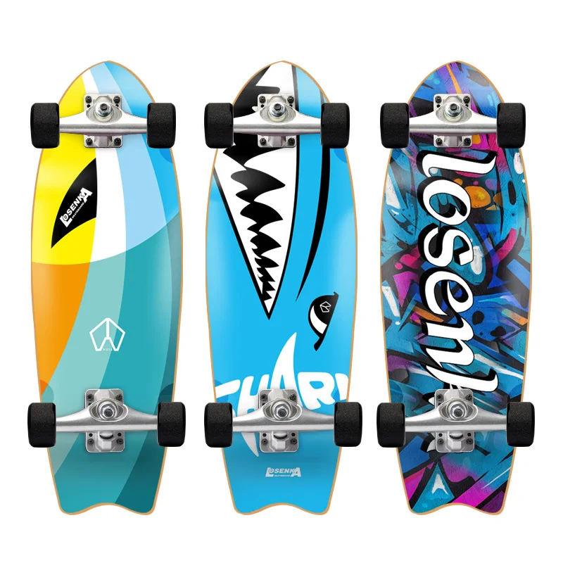 32 10 بوصة لوح التزلج على الأرض لوح التزلج على سطح السفينة 7ly لوح تزلج مخصص للطراد #3