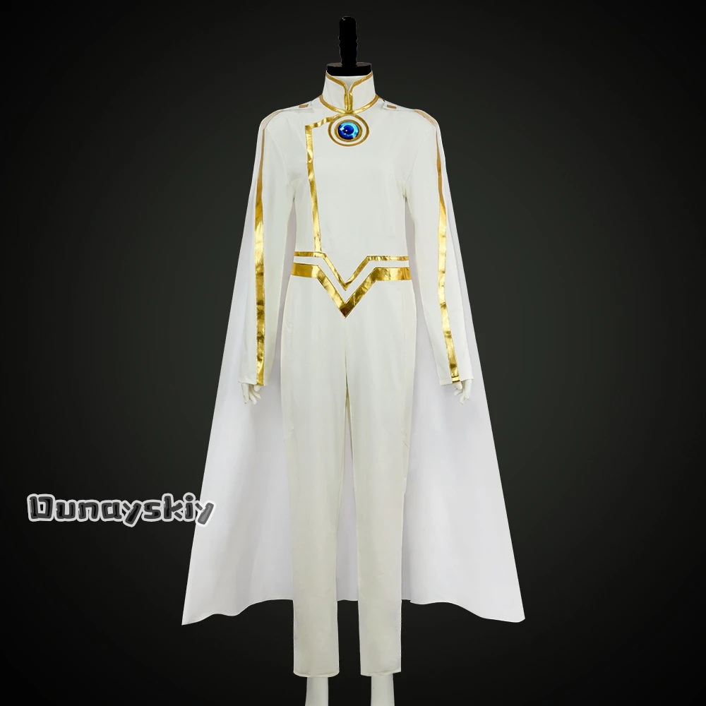 لطيفة تأثيري حلي أنيمي ليكون بطل X بذلة عباءة لين لينغ موحدة أنيمي لطيفة لعب الأدوار شعر مستعار الدعامة الدعاوى للجنسين الزي