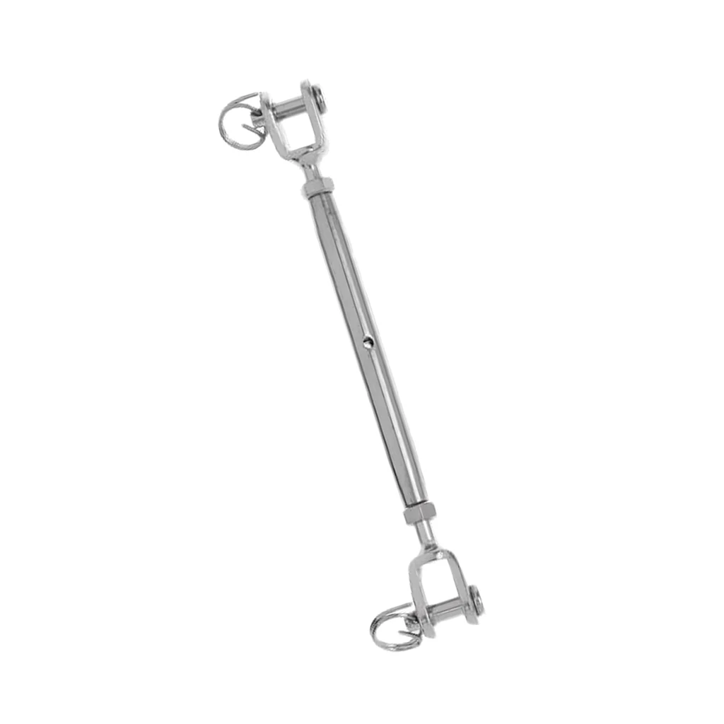 Stainless Steel Closed Body Turnbuckle Jaw Wire Rope Fork Rigging Screw