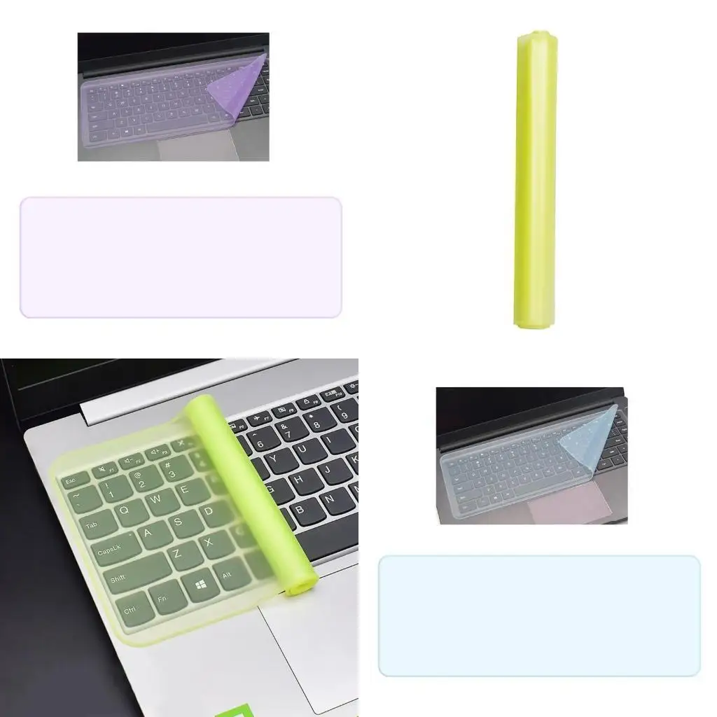 

652F Keyboard Protector Cover Skin for Laptop Notebook 13" 14" 15.6" Silicone Waterproof Dustproof Keyboard Protector Skin