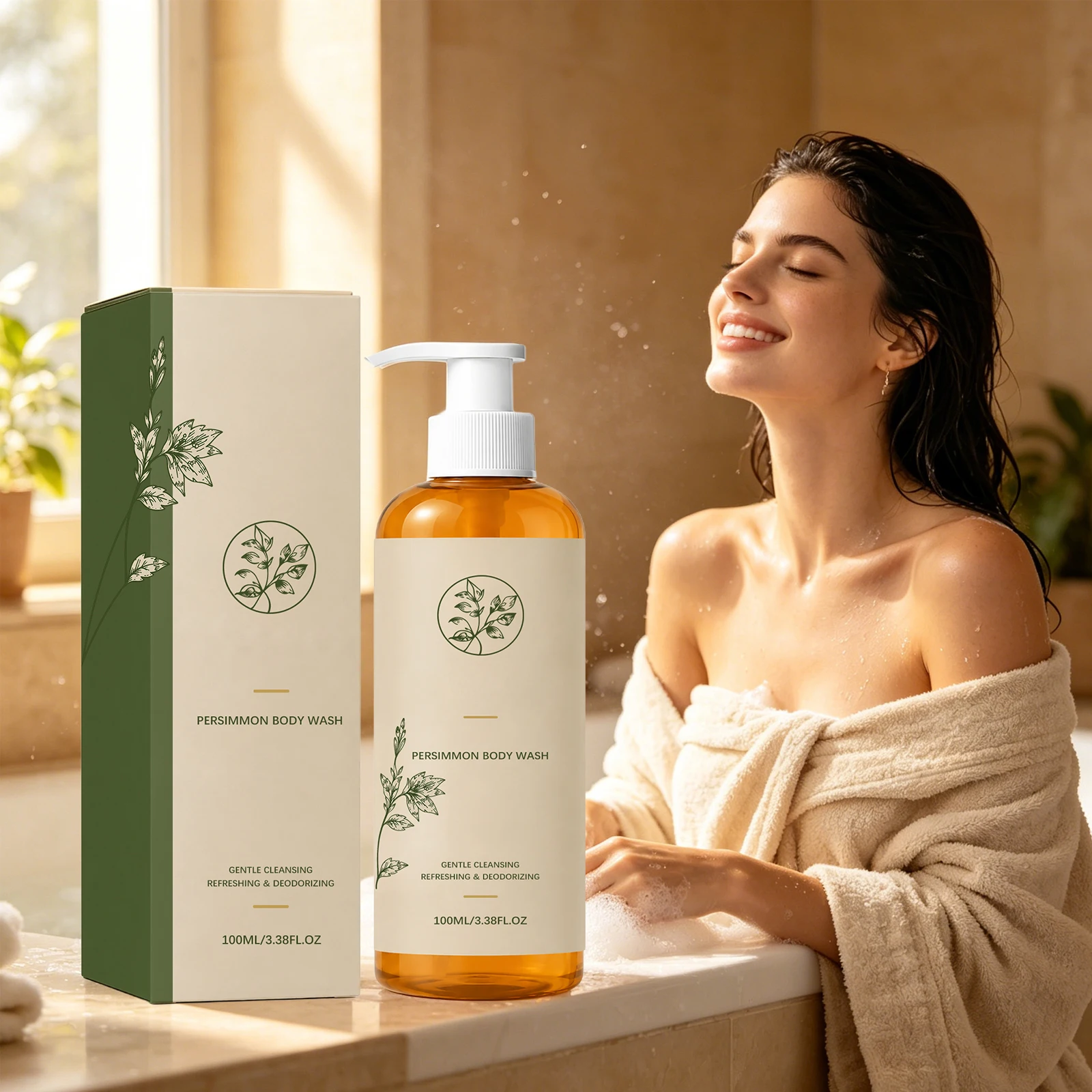 Refreshing Body Wash Cleanse Excess Oil From The Skin Remove Dead Skin Cell And Impurity Exfoliating Oil Control Smoothing Skin