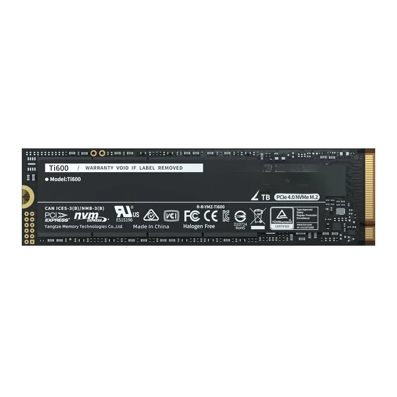 

Yangtze Memory Desktop Notebook SSD Solid State Drive NVMe M.2 Interface Ti600