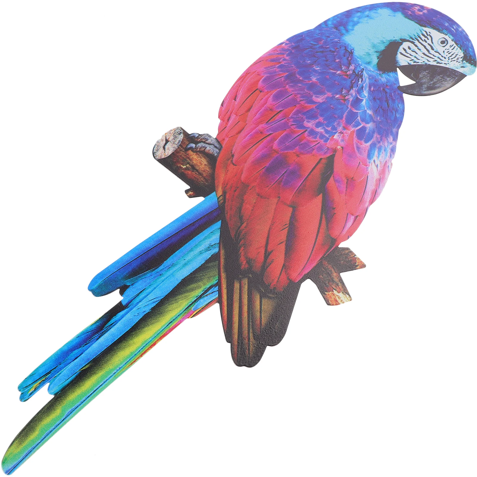 

Iron Parrot Hanging Bird Sculpture Metal Home Parrot Hanging Sculpture Office Decor Garden Fence Gate Door