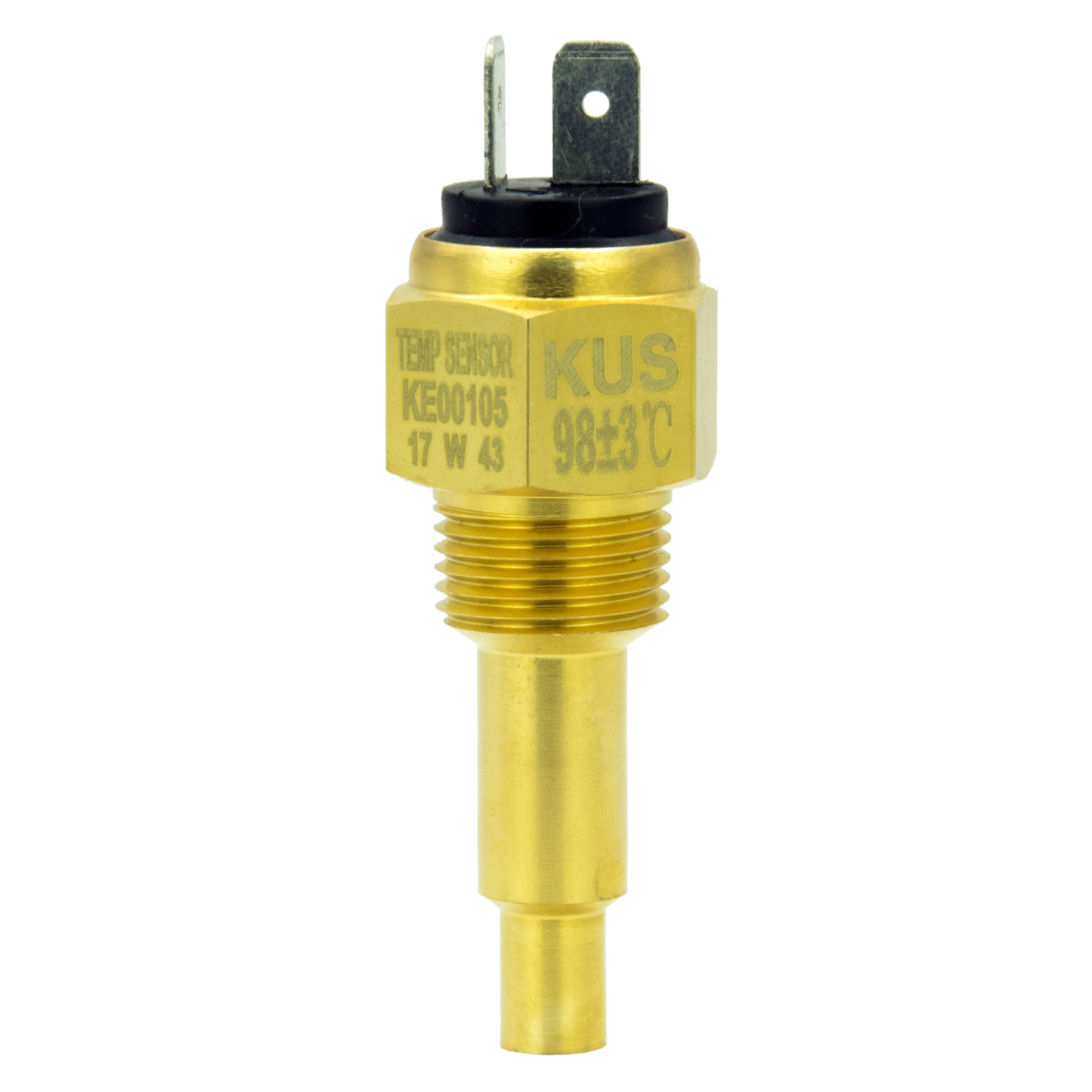 KUS Water Temperature Sensor Temp Sender for Boat Marine Car Temp Gauge Alarm 3/8 - 18 NPT