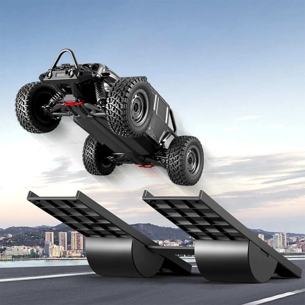 Rampa de salto para coche teledirigido, tablero de despegue de carreras para 1/8 1/10 1/12 1/14 1/16, accesorios para coche teledirigido