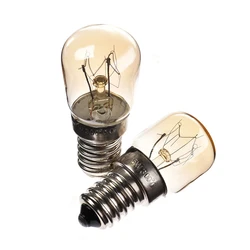 High Temperature 300 Degree E14 Oven Toaster Steam Light Bulb Cooker Hold Lamp 15W/25W 220V~230V LED Bulb Oven Light Bulb