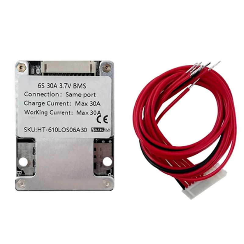 TTKK-Per strumenti elettronici Scheda di protezione batteria al litio BMS 6S per veicoli su sedie a rotelle