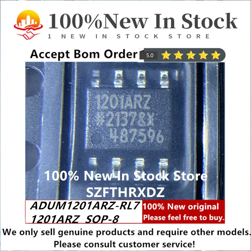 SZFTHRXDZ 100% NEW ORIGINAL (10PCS) ADUM1201ARZ-RL7 SOP-8 1201ARZ SOP8