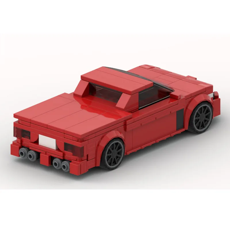 

MOC-222289 Red New Sports Iconic Supercar Racing Building Block Model 226 Parts Creative Boys Children's Birthday Toy Gift