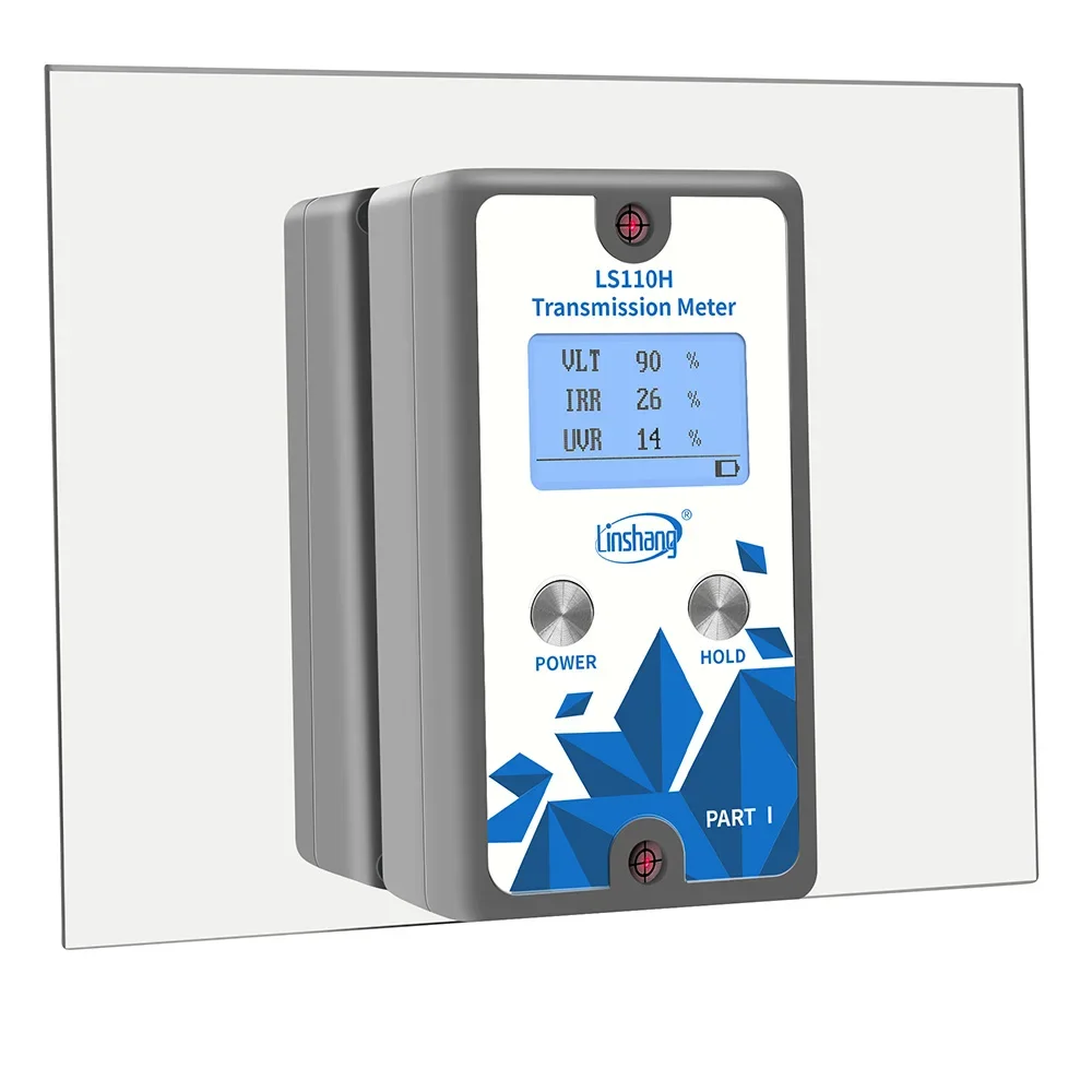 Solar Transmission Meter LS110H 1400nm IR High Precision CNAS Solar Film Tester Stick-film Glass Dynamic Calibration