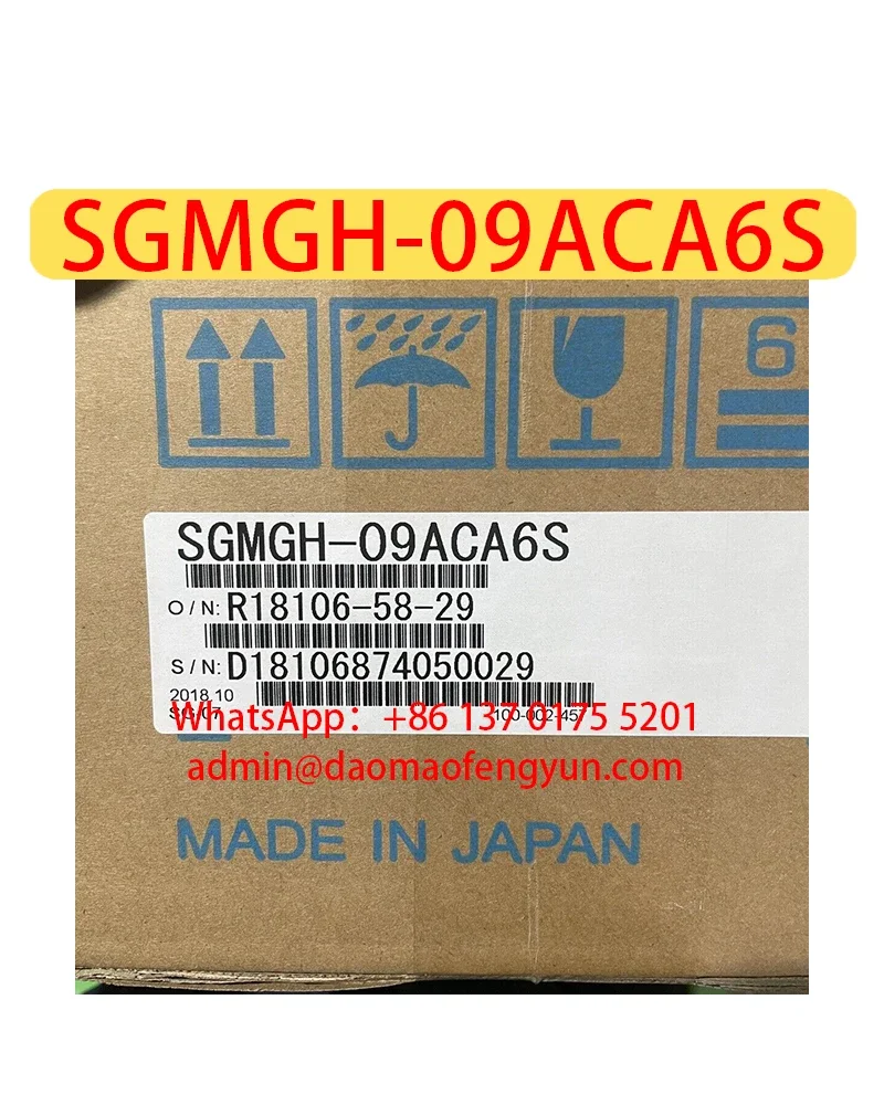 

SGMGH-09ACA6S Brand New Servo Motor Original Genuine，SGMGH 09ACA6S，Fast shipping